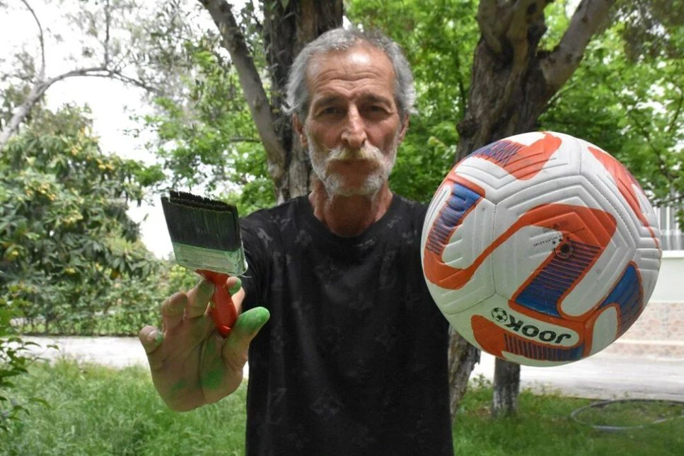Milliyet.com.tr Haber Eski Kalecinin Sokaklara Sanat Dokunuşu